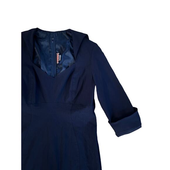 💙 PUG Lorelei Wiggle Dress – Navy – 2XL (No Belt) 💙 - Picture 4 of 8